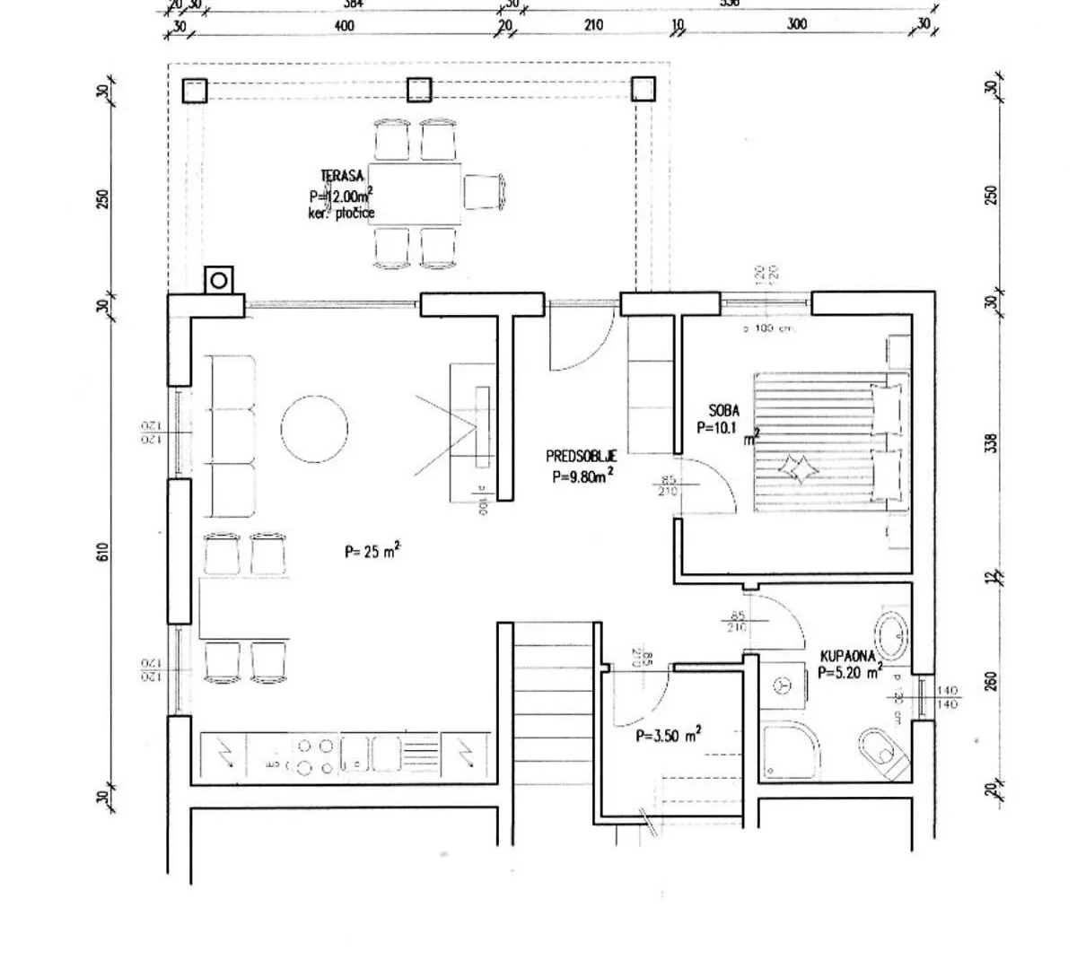 Apartment Green Garden Pula 0*,  Croatia